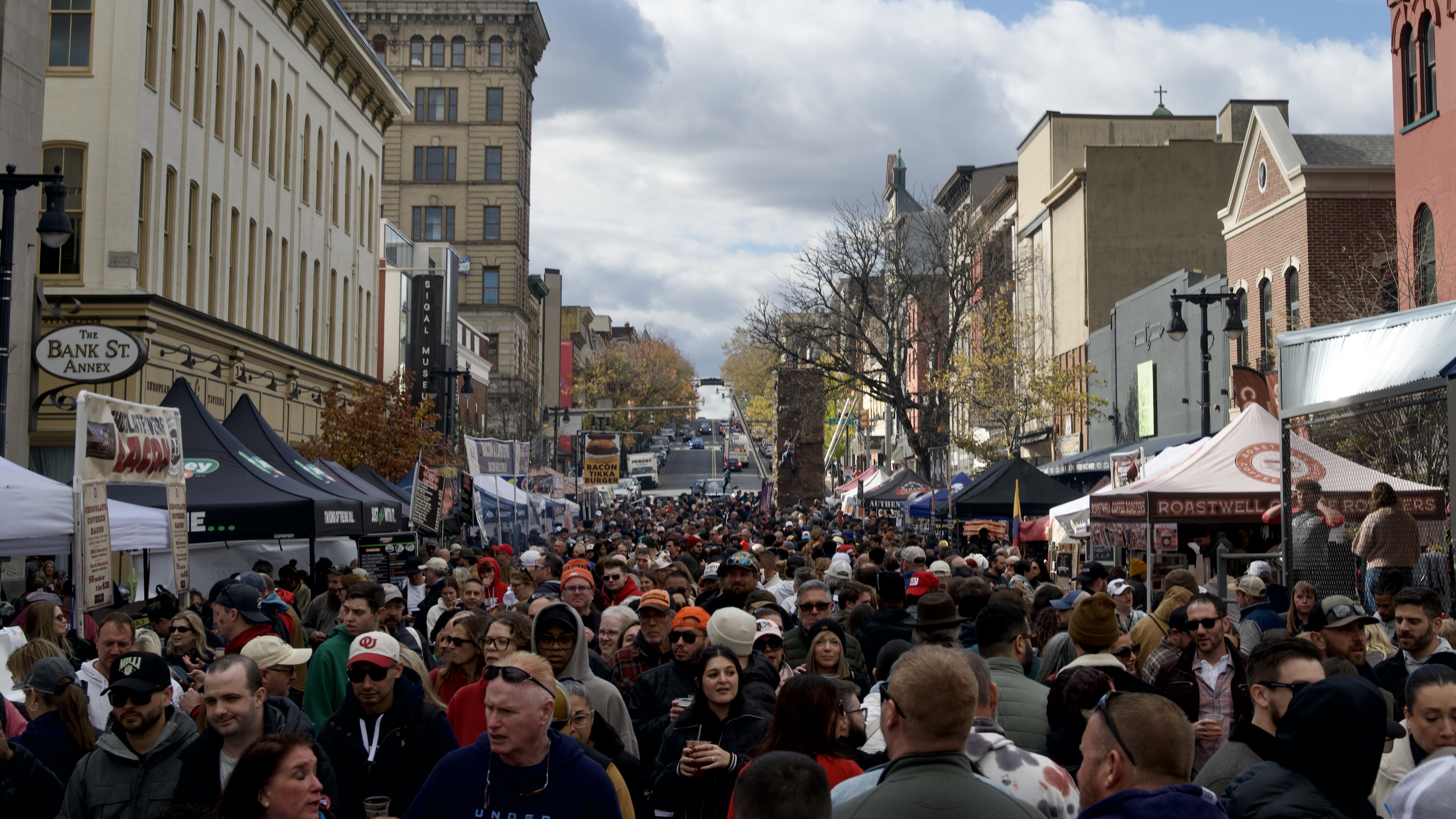 Baconfest portrait-style photograph