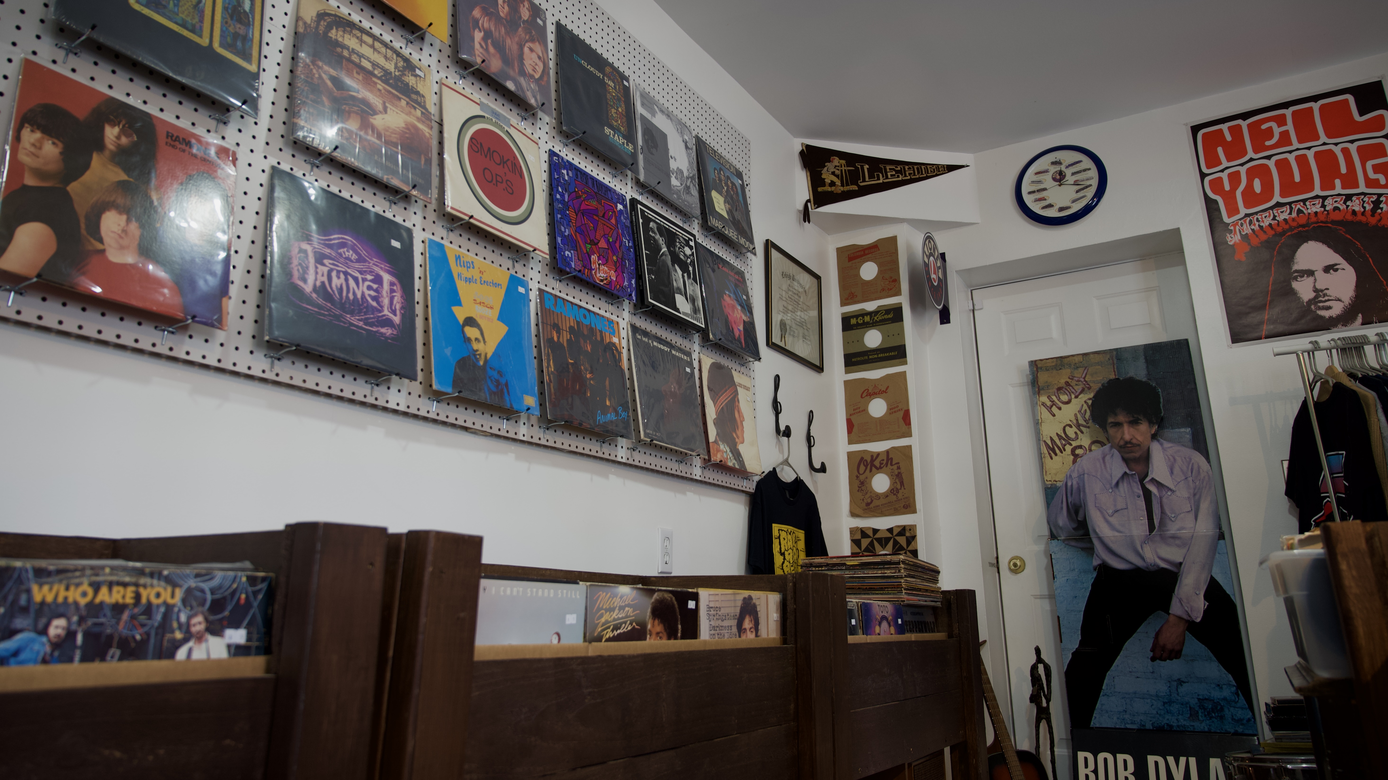 Railroad Records candid moment
